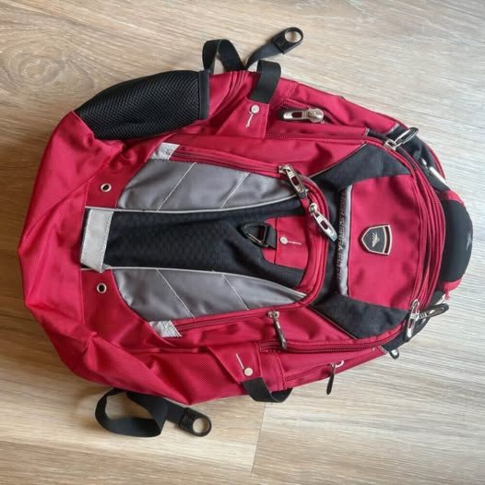 High Sierra Elite Backpack Red
